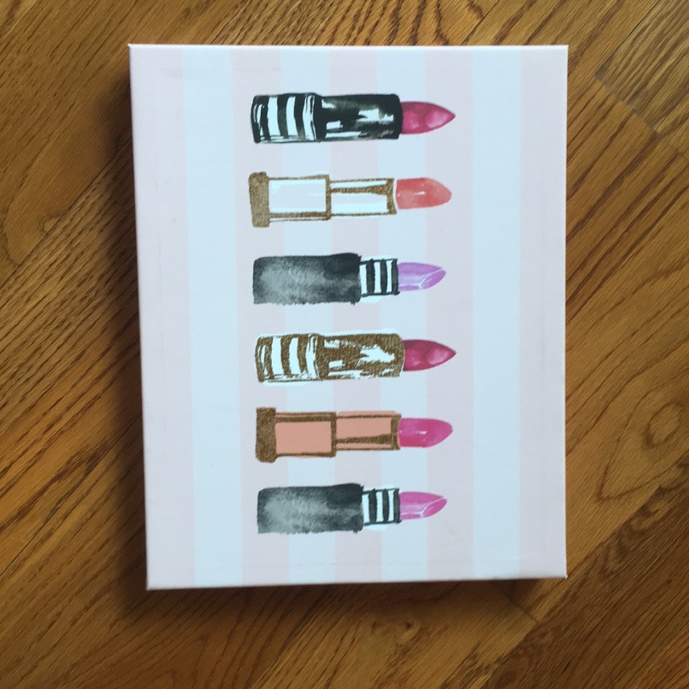 Lipstick painting artwork